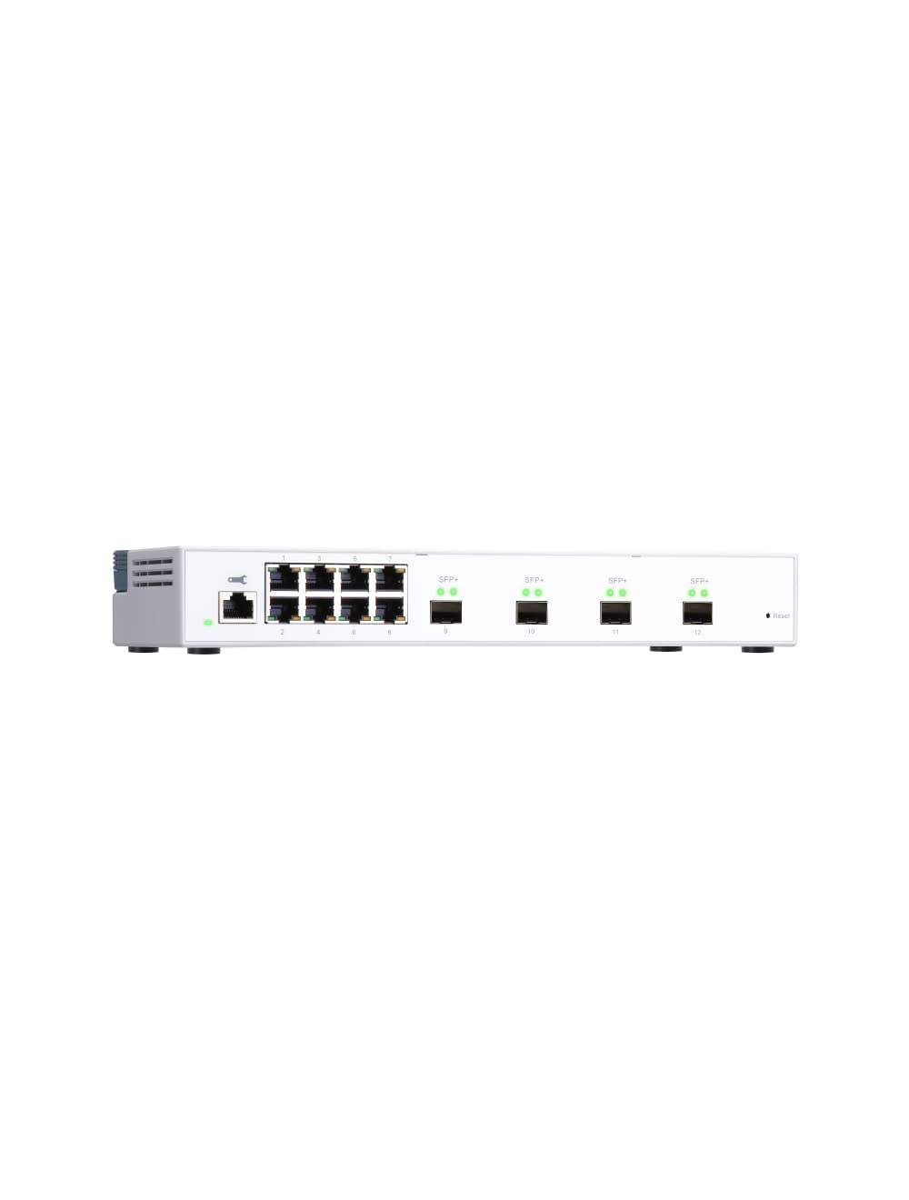 Qnap　QSW-M408S QSW-M408S | Entry-level 10GbE Layer 2 Web Managed Switch for