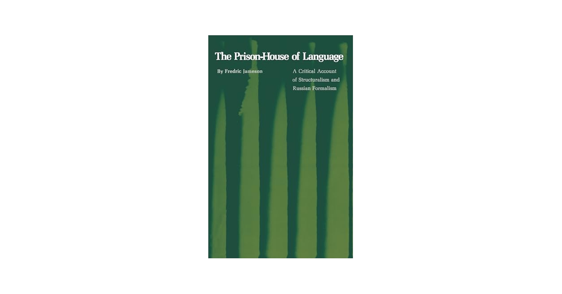 Amazon.com: The Prison-House of Language: A Critical Account