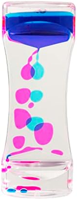 Liquid Sensory Timer for Autism, Sensory Needs, ADHD, Stress Relief, Anxiety. Autism Toy and Special Needs Sensory Fidget. Choice of Colour. (Blue & Green)