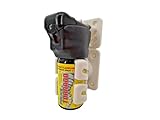 Pfefferspray 360° Police Tornado 40 ml mit LED-Licht & Wandhalterung