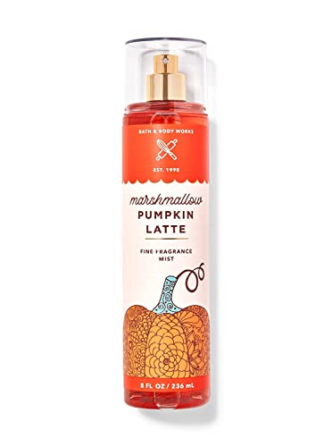 Bath & Body Works Signature Collection Fragrance Mist 8 Fl Oz (Marshmallow Pumpkin Latte)