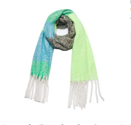 Wander Agio Winter Warm Scarf for Women Long Shawl Large Scarves Cold Weather Thick Blanket Scarfs Color Matching4