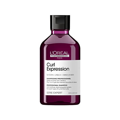 L’Oréal Professionnel, Champú En Gel Anti-Acumulación, Sin Sulfatos, para Cualquier Tipo De Rizos & Ondas, Curl Expression, 300 ml