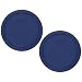Pyrex 7402-PC Dark Blue 6/7 Cup Round Plastic Lid - 2 Pack