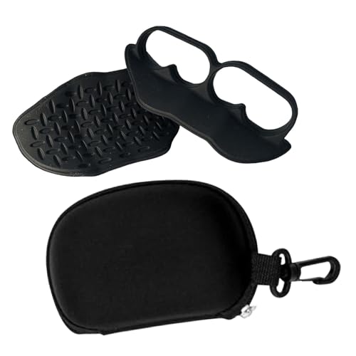 Lljsszr Weight Lifting Grips, Workout Gloves with Storage Box, Sturdy Lightweight Pull up Grippers, Gym Grips for Fitness Gymnastics, Black