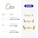 ELETIUO Filled Metal Ring Guard Set for Loose Rings,12 Pack 3 Sizes for Different Band Widths,Invisible Ring Size Adjuster Tightener Spacer Fitter for Any Ring Size,Golden+Silver Color