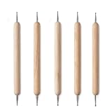 5 Stück Prägestift Set – Doppelseitiges Dotting Tool für Mandala & Keramik