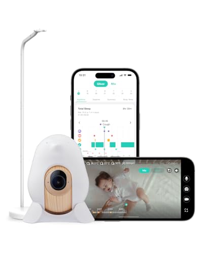 CuboAi 2025 New Model Smart Baby Monitor 3: Sleep Safety Alerts f...