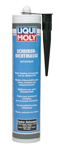LIQUI MOLY Scheibenabdichtung abtupfbar | 310 ml | Karosserieschutz | Dichtstoff | Unterbodenschutz | Art.-Nr.: 6196, Schwarz