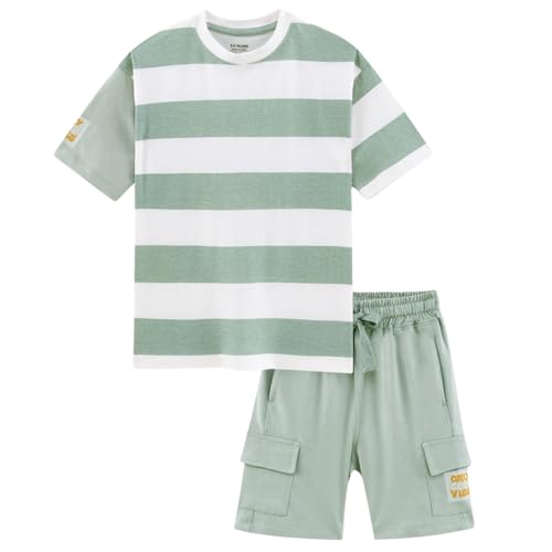 Image of Nap Chief Kids Cotton Printed Co ord Sets for Boys & Girls, T Shirt and Shorts for Casual Wear