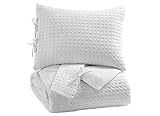 Signature Design by Ashley Maurilio King Comforter Set, White