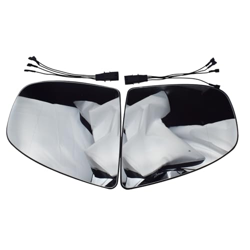 Verre de rétroviseur gauche droit premium pour BMW X5 E70 miroir convexe chauffé