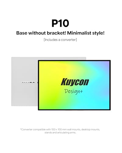 Image of P10 28'' UHD 4K (3840x2560) Monitor, IPS Panel, 8-Bit Color, 99% sRGB, 96% DCI-P3, 60Hz, HDR, 163PPI, 1200:1 Contrast, Eye Care, Anti-Glare (Minimalist - Without Stand x2)