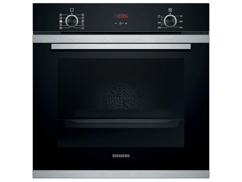 Siemens HR214ABS0 Backofen mit Dampfunterstützung Edelstahl