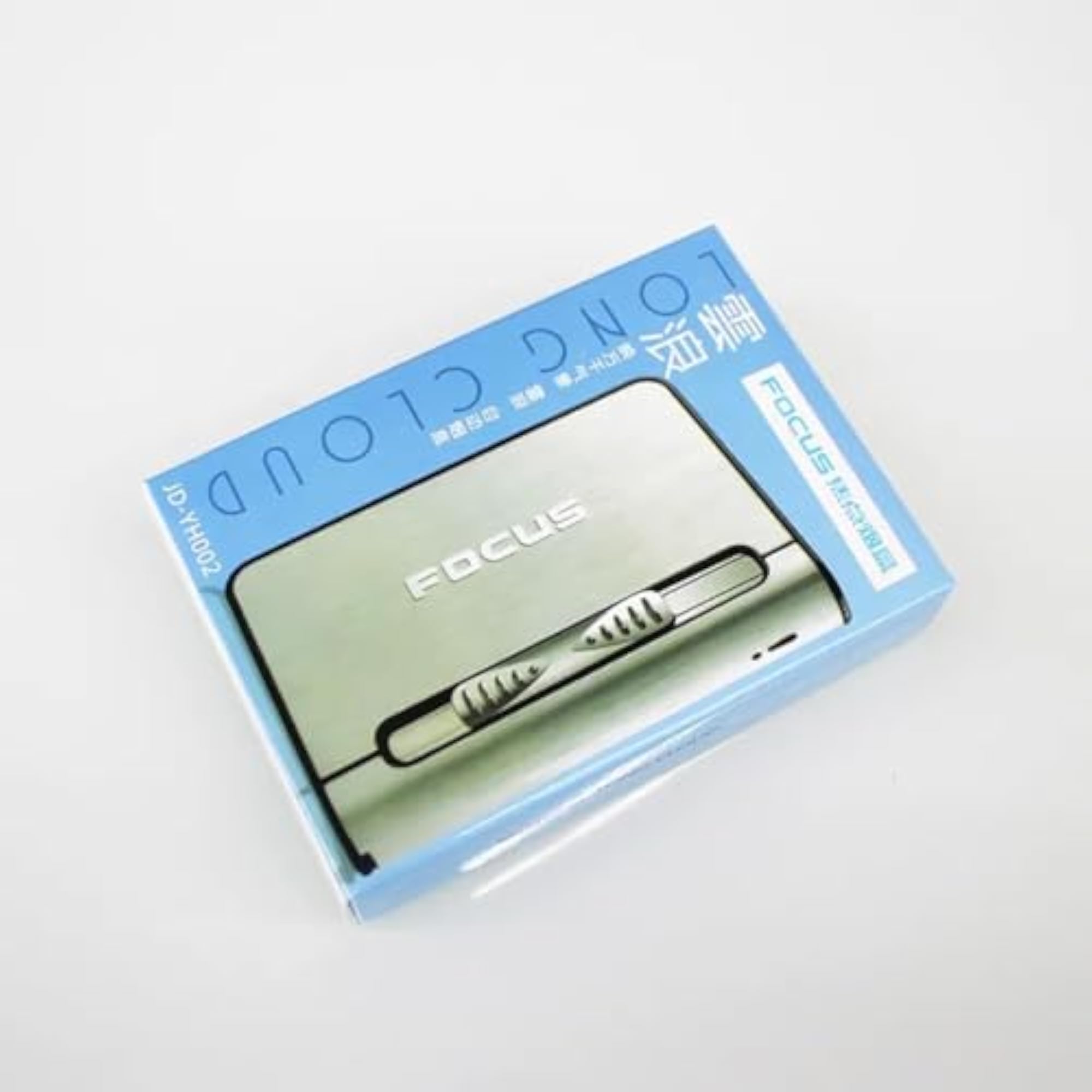 Focus Long Cloud Automatic Cigarette Case Holder Box