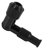 Spark Plug Cap Cover Boot for CG125 GN125 WY125 CD110, 90 degree elbow, Motorcycle Scooter Dirt Bike ATV Non Resistor