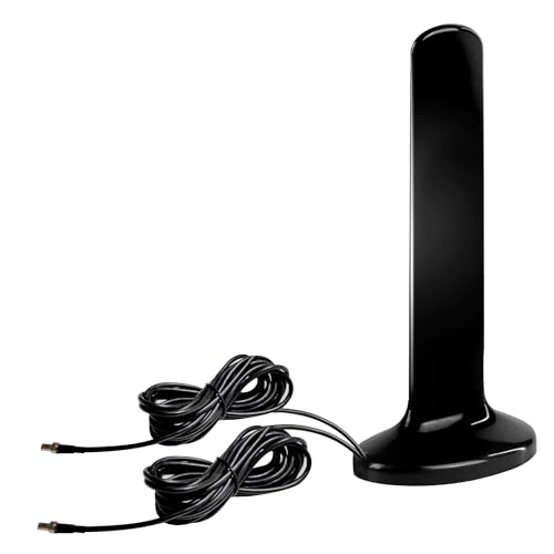 Image of TS9 Antenna, 9dBi High-Gain Dual Magnetic Antenna for Enhanced 4G LTE and 5G Connectivity - Boost Signal Strength and Network Coverage for Netgear AT&T Nighthawk Verizon MiFi Hotspots Netgear Router
