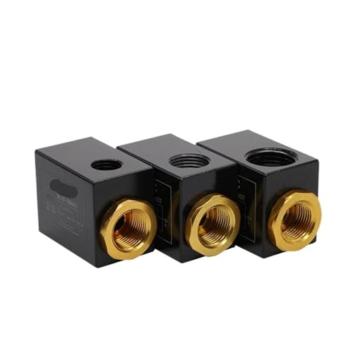 Válvula de escape neumática QE-03 azul de liberación rápida sin conector de 1 pieza 5