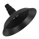 Diffusion de lumière chaude : conçu pour diffuser la lumière uniformément, abat-jour crée un environnement et accueillant tout en minimisant l'éblouissement intense, abat-jour d'entrepôt, abat-jour en fer