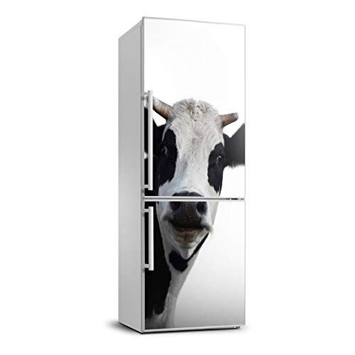 Vinilo para nevera de 60x180 cm con diseño de pie de vaca autoadhesivo Tulup 2