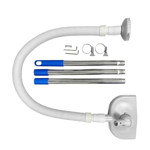 Aspiradora de piscina, aspiradora automática de mano para bañera, limpiador de succión de piscina, para estanque, natación, spa, fuente, patio, jardín, patio al aire libre