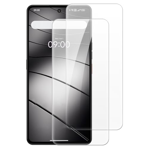 Shantime [2 Pack Tempered Glass Screen Protector Compatible with Gigaset GS6 5G 2025 (6.67 Inch), HD Clear Anti-Scratch Bubble-Free Case Friendly