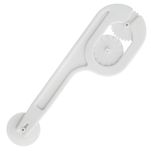 Ateco Fondant Cutter & Embosser, 3 Interchangeable Wheels, Food Grade...