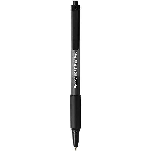 Bic Soft Feel Ballpoint Pens Black 3 Pack