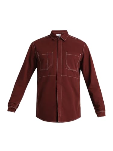 Image of Jack & Jones Men's Solid Regular Fit Shirt