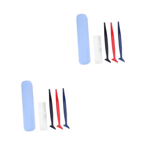 Outils de finition de bord SHINEOFI 2 ensembles de 4 pièces - 2