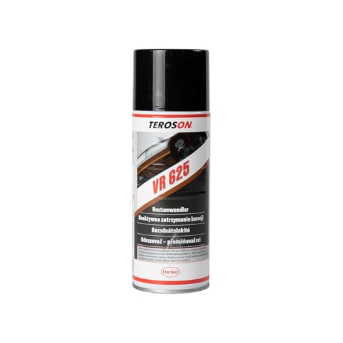 TEROSON VR 625 Rostumwandler Spray 400 ml | Rostumwandler & Rostschutz mit Grundierung | Rostentferner für Auto Metall & Werkstatt | Schnelltrocknend & haftstark