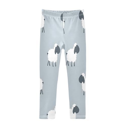 Bolaz Toddler Girls Leggings Printed Yoga Pants Leggings Many Sheep for Kids