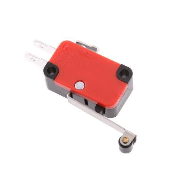 UJEAVETTE 6x V-156-1C25 Micro Limit Switch Long Hinge Roller Lever Arm Open SPDT 15A-picture-12
