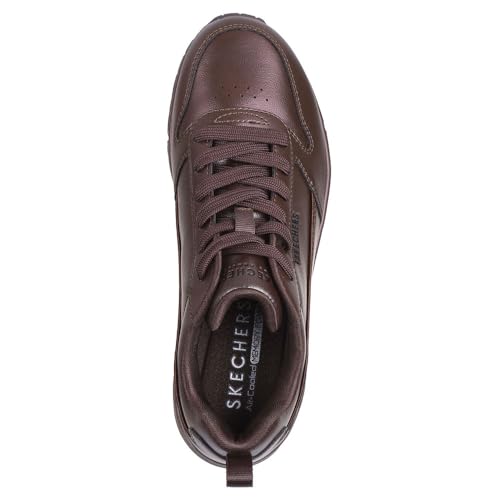 Skechers UNO Galactic Galactic GalSneaker für Damen, Chocolate Duraleather Jersey, 38.5 EU – Ansicht 5