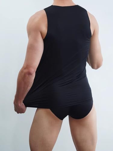 GAOGAO Ice Silk Men Seamless Briefs Super Thin And Breathable Dry Fast Travel And Sport Underwear4