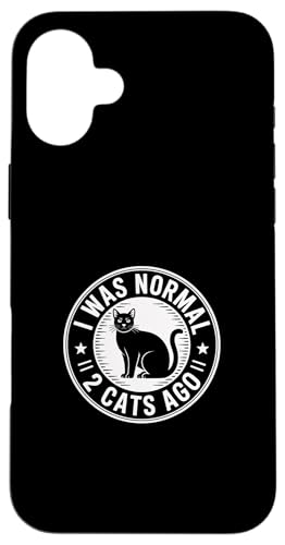 I Was Normal 2 Cats Ago �X�}�z�P�[�X iPhone 16 Plus �p