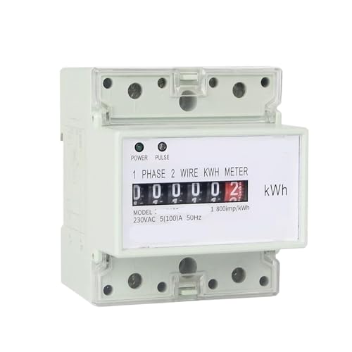 �d�C�P��2����AC 220V 100A�G�l���M�[���[�^�[kWh�J�E���^�[����A�i���O�d�̓��b�g���[�^�[�ƒ�pDIN���[��(Analog type DDS546C)