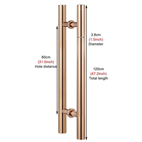 Barre de traction de 120 cm à installation facile par pression - 3