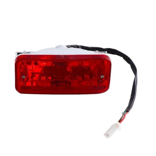 Lampe feu arrière 12V à 3 broches éclairage stop cyclomoteur et pit bike 110cc