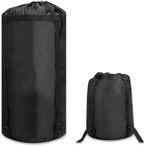 Compression Stuff Sack, 46L Lightweight Sleeping Bags Storage Stuff Sack Organizer Waterproof Camping Hiking Backpacking Bag for Travel