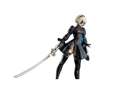 Qekazciet Nier: Automata 2B Yorha No.2 Type B Anime Action Figures Collection Desktop Decor Pvc Model Statue Toy Gift For Anime Fans 11Inchs #TOP23