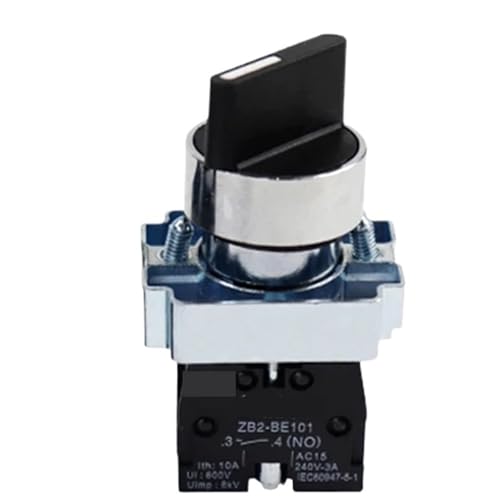 Selector rotativo XB2 22 mm interruptor de llave selectora de dos posiciones