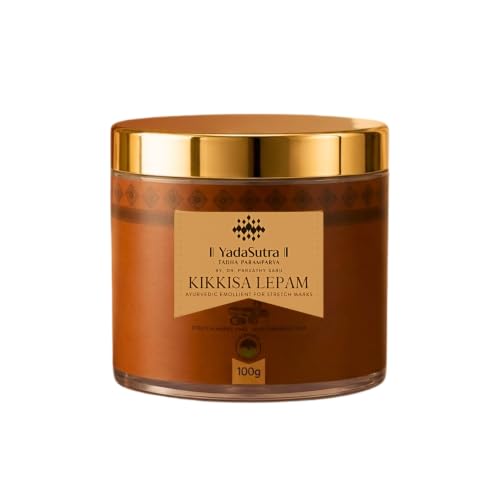 Image of Ayurvedic Kikkisa Lepam Cream 100g, Pregnancy Belly Care | Suitable for belly, hips and thighs, supports daily skin hydration, herbal topical formula, pregnancy and postpartum use
