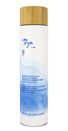 TAYA I AM. Amazon White Clay Advanced Blend Thickening Conditioner - Volumizing Conditioner For Bounce and Body - Natural Hair Care For Women With Fine and Thin Hair - 8.5 Fl Oz