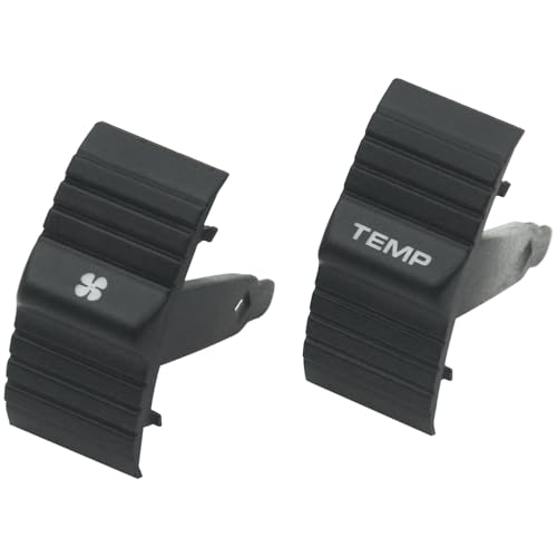 Kalunfex 2 Piece Climate Control Switch Button for Boxster Cayman 911 987 997 Climate Control HVAC A/C Button Set 99765310310 Fan Air Conditioning Switch 99765310111