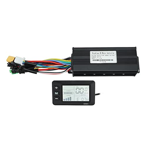 Display chiaro: il display LCD GD01 può mostrare la velocità di guida, il chilometraggio, l'ingranaggio di potenza, l'indicazione dell'alimentazione, la richiesta del codice di errore, il display dei fari, la potenza di funzionamento del motore, .