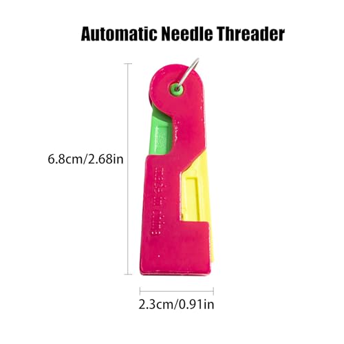 Automatic Needle Threader - Quick-Loop Device for Hand Sewing & Embroidery, Universal Compatibility (3)