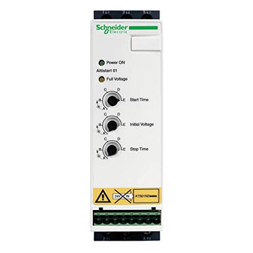 Schneider Electric ATS01N222QN Unidad arranque suave-parada suave ATS-01, 11 kW - 22 A - 380-415 V 3 fases