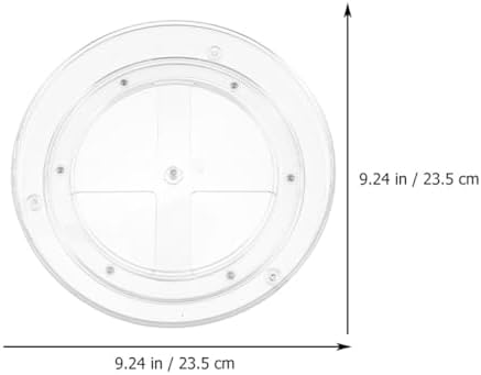 2pcs Acrylic Rotating Spice Tray Set for Home Storage image 5