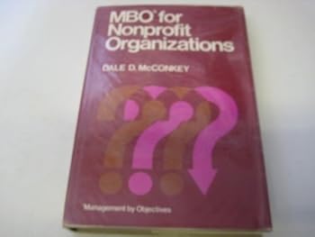 Hardcover MBO for nonprofit organizations Book